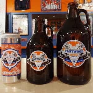 Eastwood Brewing Co Growlers 