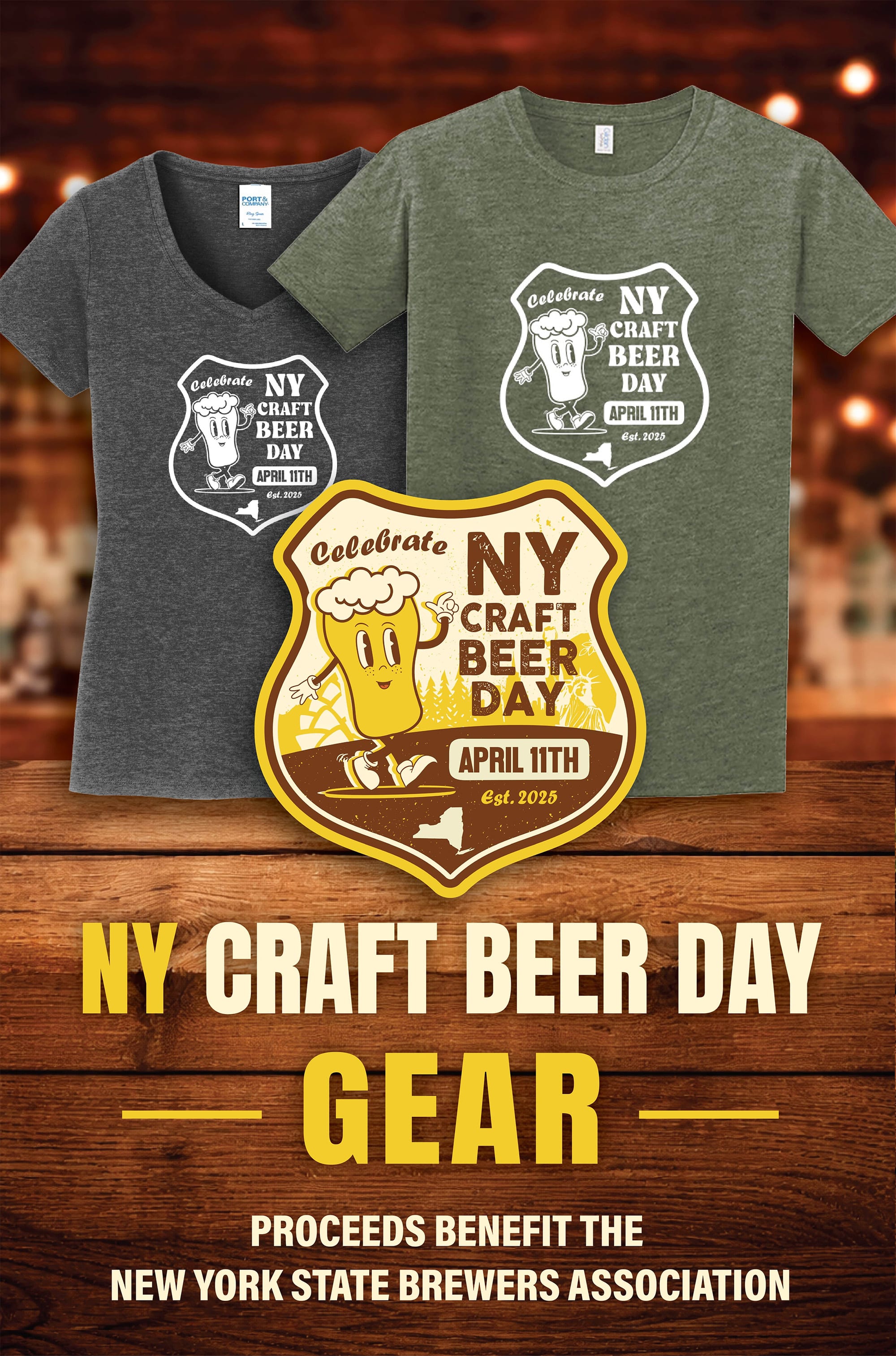 New york craft beer apparel